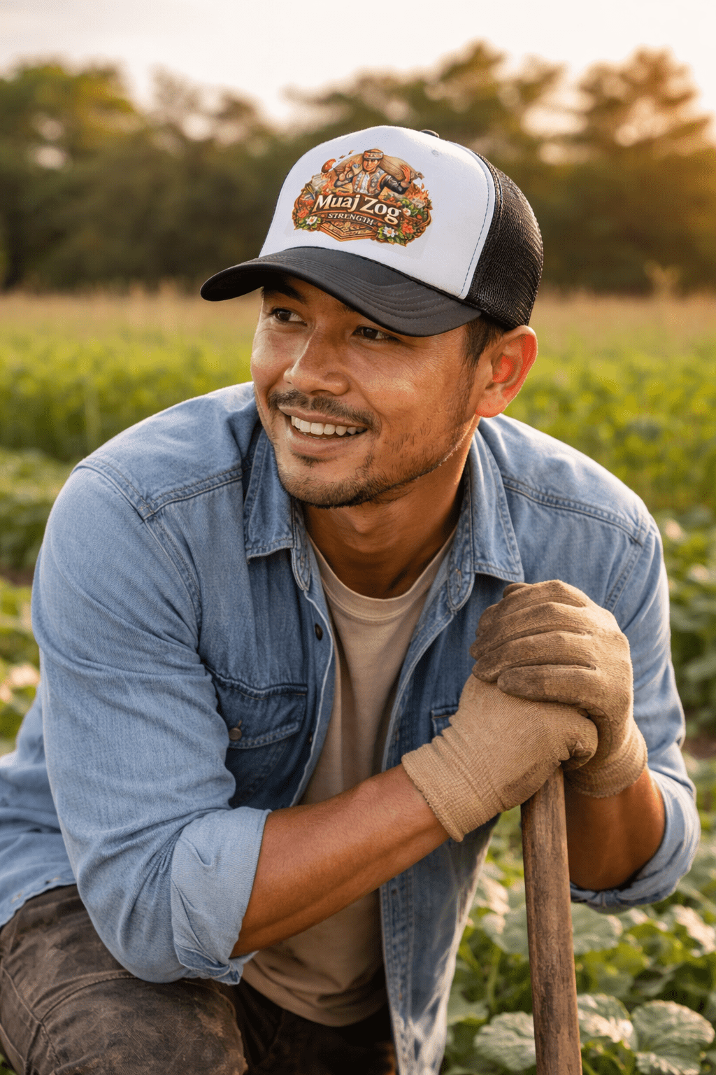 Hmong Strength Trucker Hat – Wear Your Roots - Peb Yuav Ua Tau Co.
