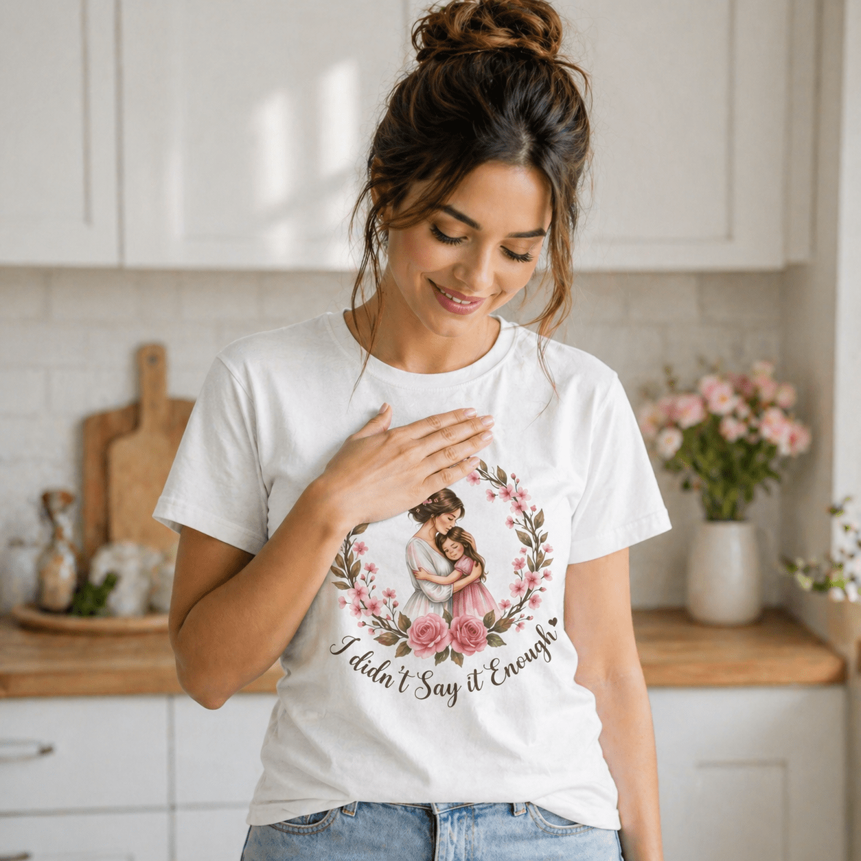 I Didn't Say Enough - Soft - style Tee - Peb Yuav Ua Tau Co.
