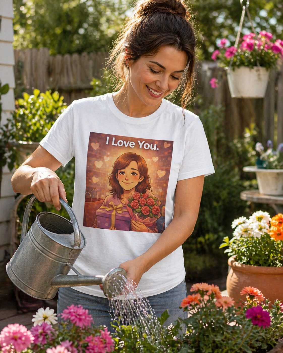 Kuv Hlub Koj — I Love You T-Shirt - Peb Yuav Ua Tau Co.