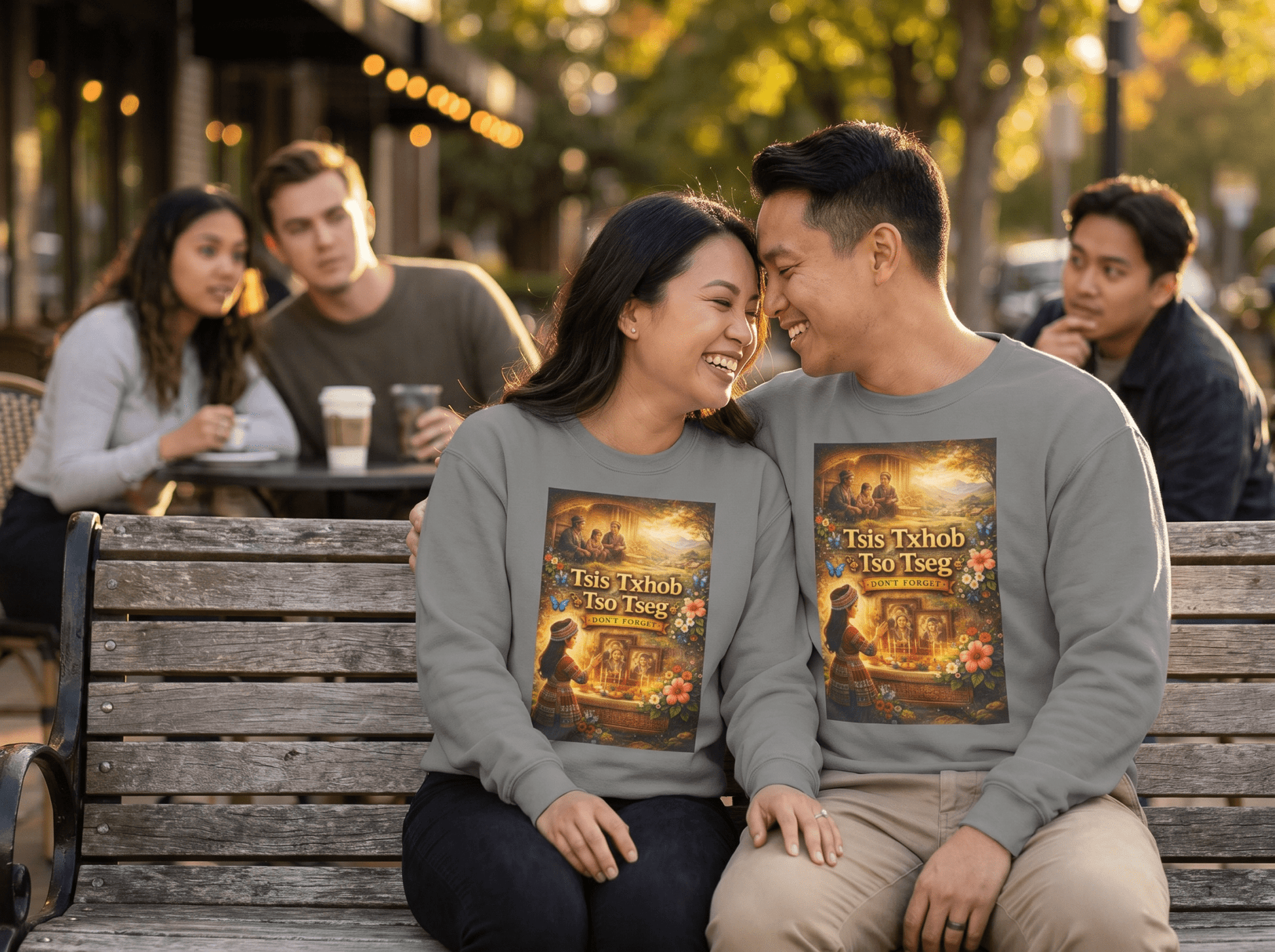 Tsis Txhob Tseg — Don't Give Up Sweatshirt - Peb Yuav Ua Tau Co.