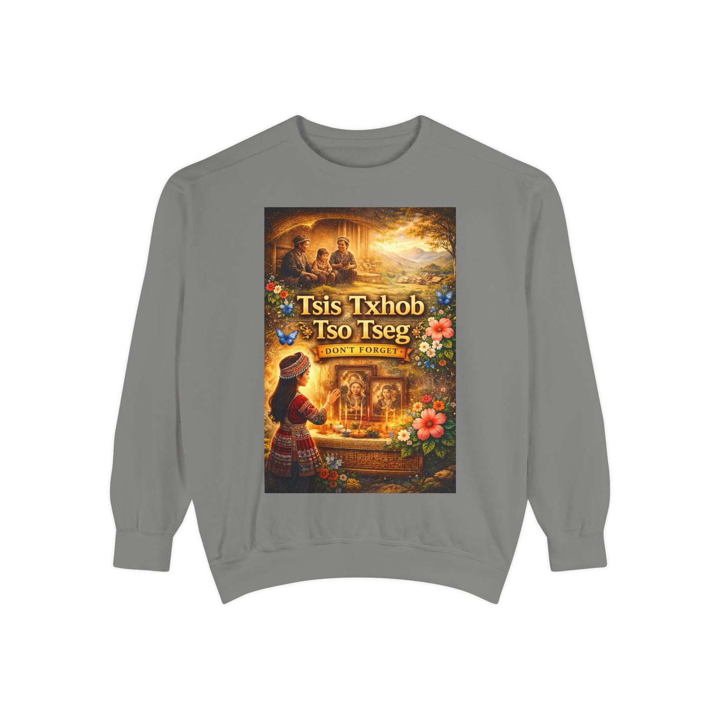 Tsis Txhob Tseg Sweatshirt - Peb Yuav Ua Tau Co.