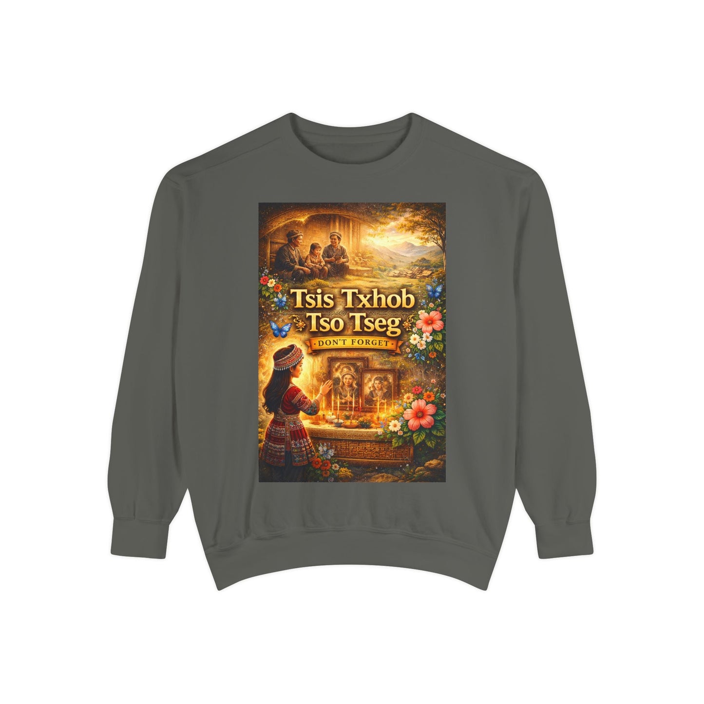 Tsis Txhob Tseg Sweatshirt - Peb Yuav Ua Tau Co.