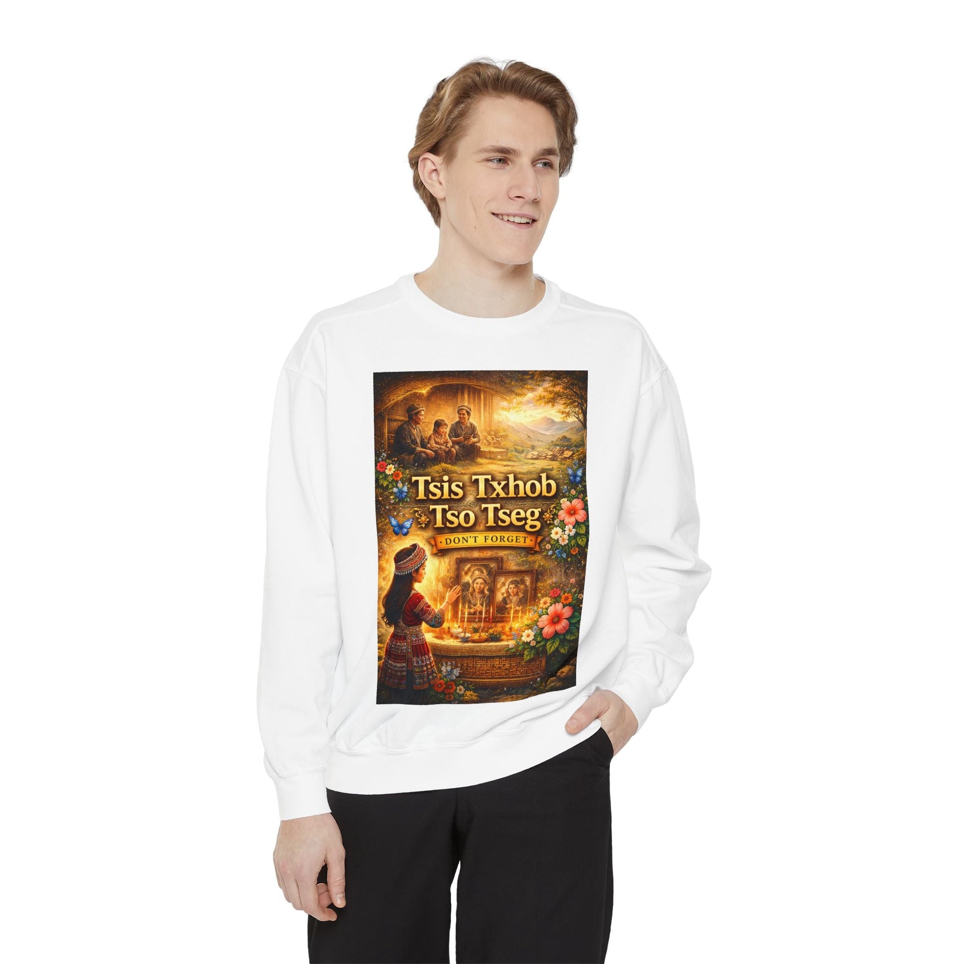 Tsis Txhob Tseg Sweatshirt - Peb Yuav Ua Tau Co.
