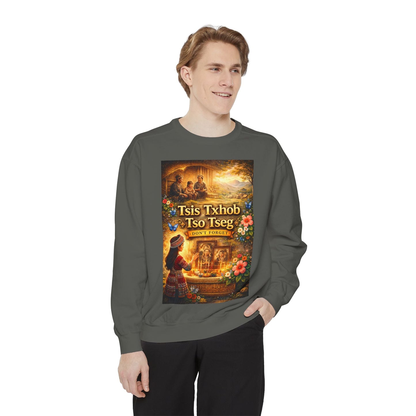 Tsis Txhob Tseg Sweatshirt - Peb Yuav Ua Tau Co.