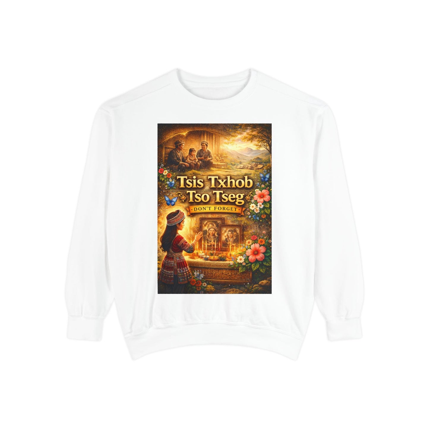 Tsis Txhob Tseg Sweatshirt - Peb Yuav Ua Tau Co.