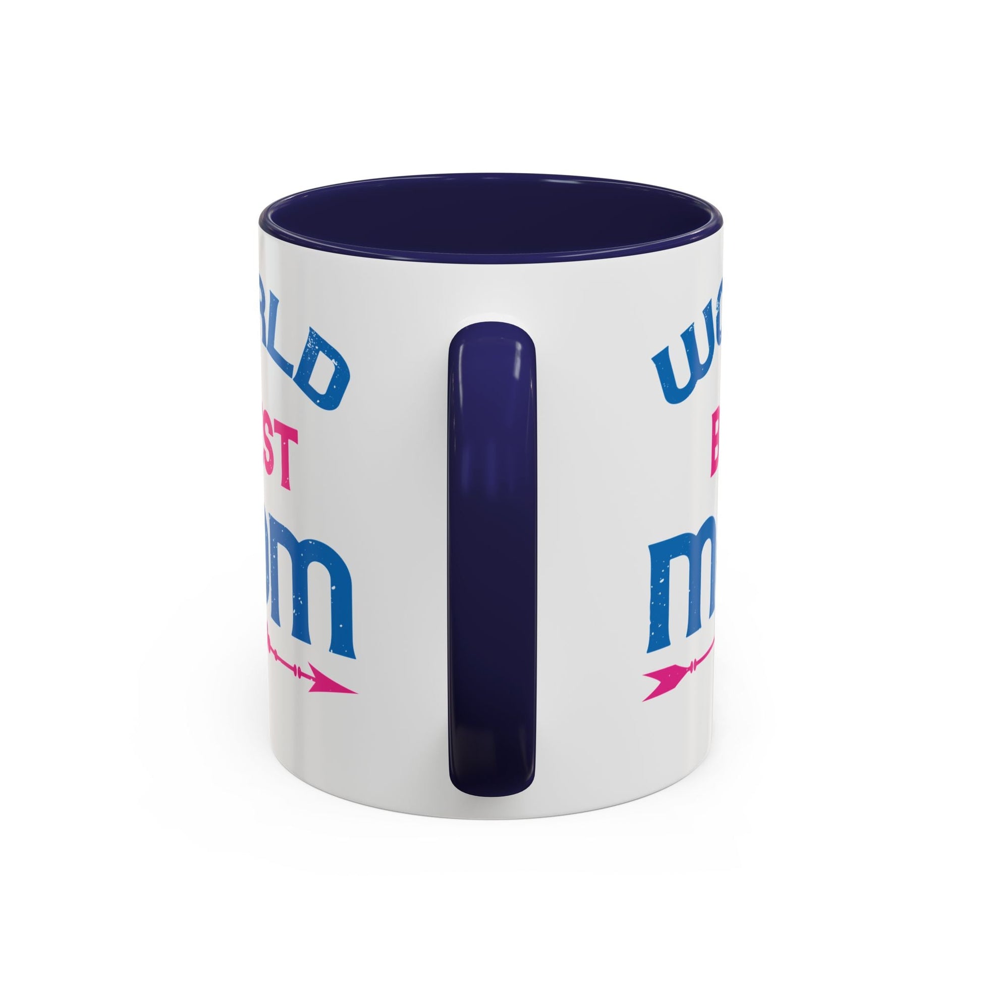 World's Best Mom Accent Coffee Mug - 11oz/15oz Ceramics Gift (Mother's Day, Birthday) - Peb Yuav Ua Tau Co.