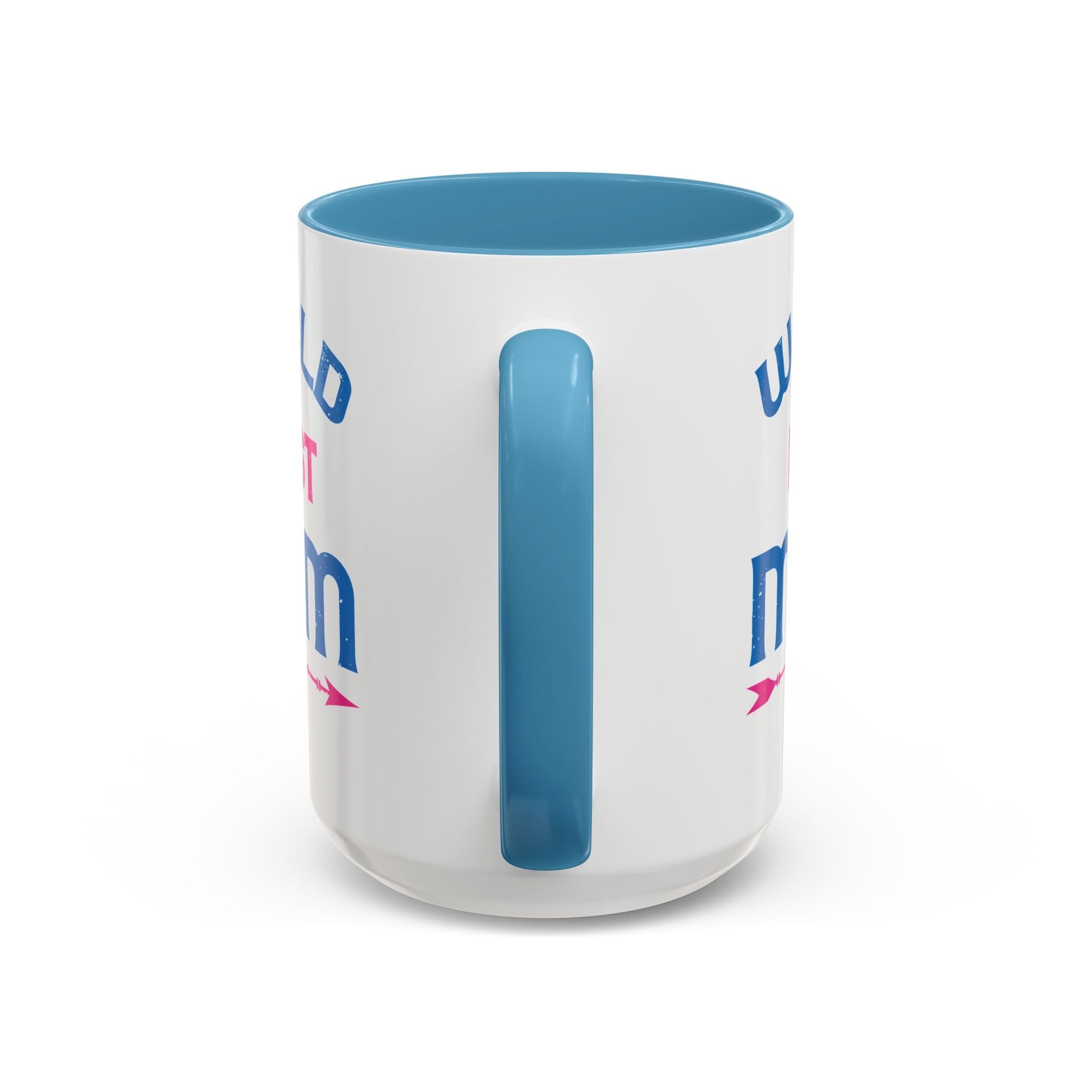 World's Best Mom Accent Coffee Mug - 11oz/15oz Ceramics Gift (Mother's Day, Birthday) - Peb Yuav Ua Tau Co.