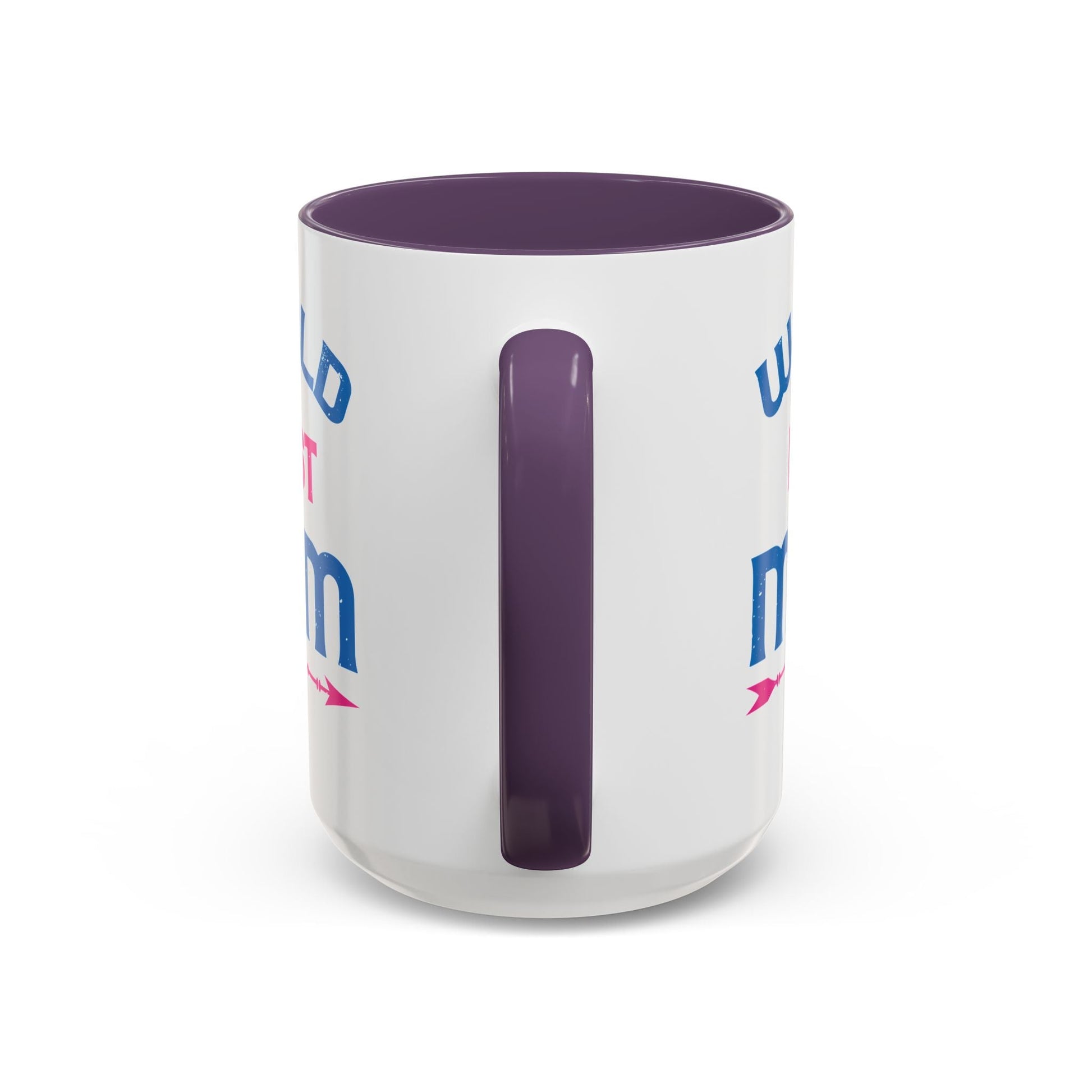 World's Best Mom Accent Coffee Mug - 11oz/15oz Ceramics Gift (Mother's Day, Birthday) - Peb Yuav Ua Tau Co.