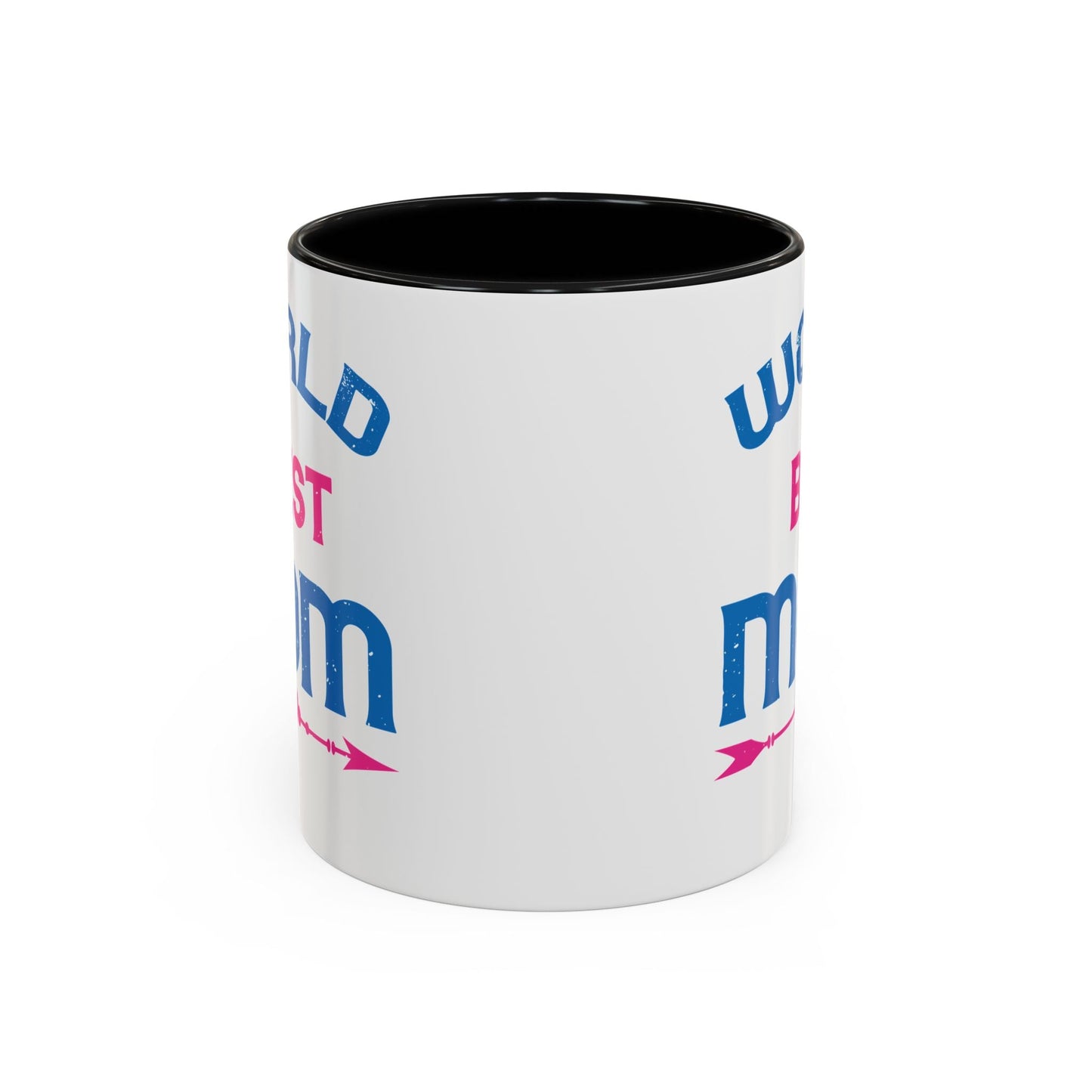 World's Best Mom Accent Coffee Mug - 11oz/15oz Ceramics Gift (Mother's Day, Birthday) - Peb Yuav Ua Tau Co.