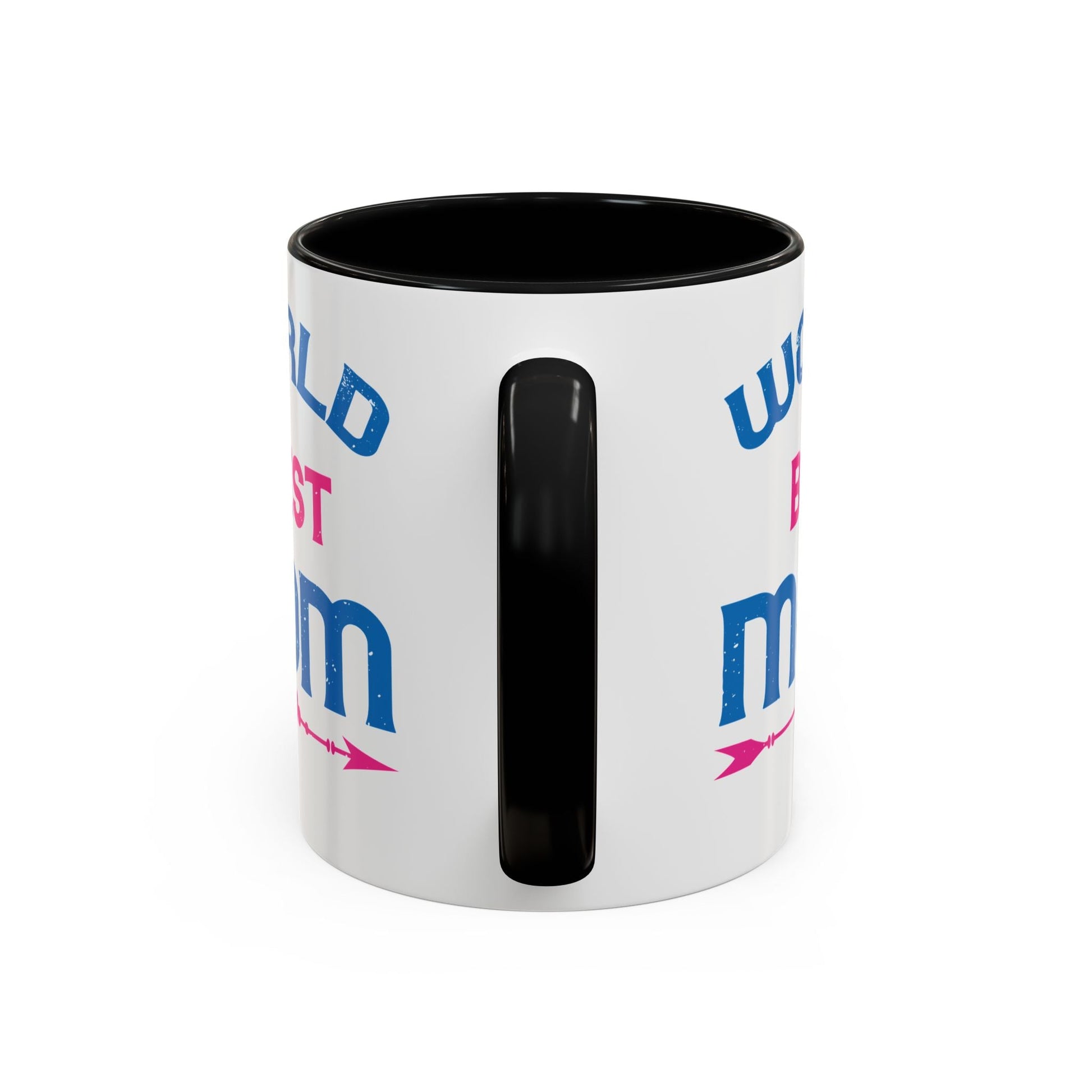 World's Best Mom Accent Coffee Mug - 11oz/15oz Ceramics Gift (Mother's Day, Birthday) - Peb Yuav Ua Tau Co.